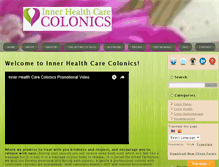 Tablet Screenshot of innerhealthcarecolonics.com